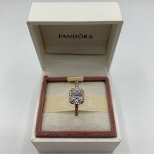 Pandora Timeless Elegance Ring 14K Rose Gold Size 4.5 / Euro Size 48